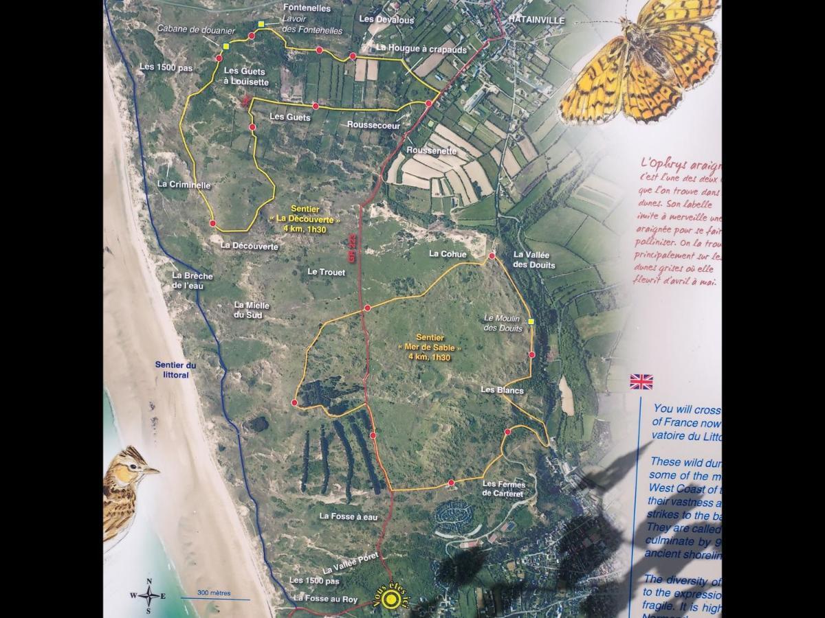Chez Marie Et Philippe - 1Km De La Plage Les Moitiers-d'Allonne Ngoại thất bức ảnh